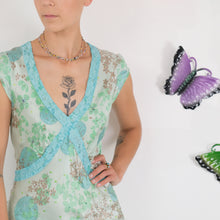 Load image into Gallery viewer, Floral Print Slip Dress - UK8/10