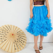 Load image into Gallery viewer, Turquoise Ra-Ra Skirt - UK6-10