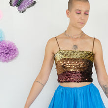 Load image into Gallery viewer, Sequin Ombre Top - UK6-10