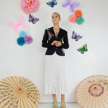 Load image into Gallery viewer, White Knitted Skirt - UK14