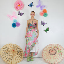 Load image into Gallery viewer, Asymmetrical Silk Dress - UK10