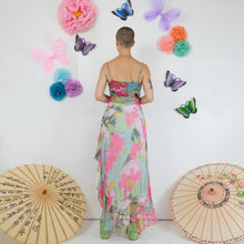 Load image into Gallery viewer, Asymmetrical Silk Dress - UK10