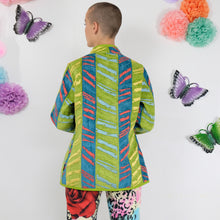 Load image into Gallery viewer, Chenille Print Blazer - UK14