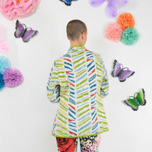 Load image into Gallery viewer, Chenille Print Blazer - UK14
