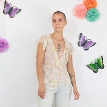 Load image into Gallery viewer, Polka Dot Wrap Top - Free Size