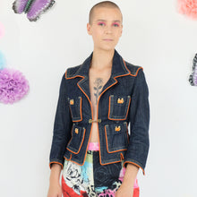 Load image into Gallery viewer, Dsquared2 Denim Blazer - UK6/8