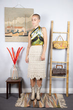 Load image into Gallery viewer, Crochet Knit Skirt - UK8