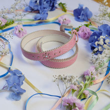 Load image into Gallery viewer, Pink Faux Leather Belt