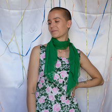 Load image into Gallery viewer, Emerald Silk Scarf