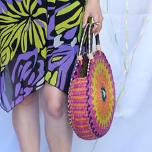 Load image into Gallery viewer, Multicoloured Basket Bag