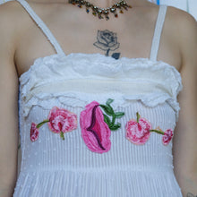 Load image into Gallery viewer, White Ruffles Dress - UK6/8