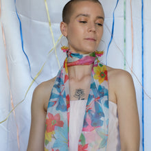 Load image into Gallery viewer, Bright Floral Scarf