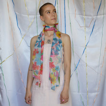 Load image into Gallery viewer, Bright Floral Scarf