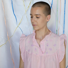 Load image into Gallery viewer, Pink Dove Embroidered Dress - UK12/14