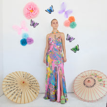 Load image into Gallery viewer, Multicolour Beaded Gown - UK10/12
