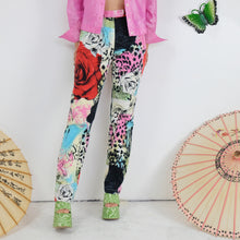 Load image into Gallery viewer, Betty Barclay Print Trousers - UK10
