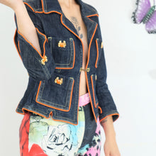 Load image into Gallery viewer, Dsquared2 Denim Blazer - UK6/8
