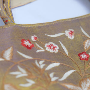 Red & Gold Embroidered Handbag