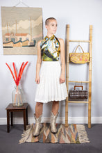 Load image into Gallery viewer, White Pleated Skirt - UK6
