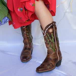 Cactus Cowboy Boots - UK4