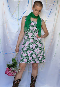 Pink Roses Dress - UK10