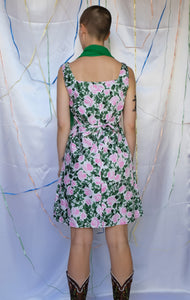 Pink Roses Dress - UK10