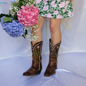 Cactus Cowboy Boots - UK4