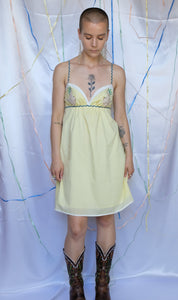 Swallow Embroidered Dress - UK 8/10