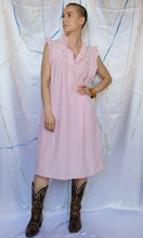 Load image into Gallery viewer, Pink Dove Embroidered Dress - UK12/14
